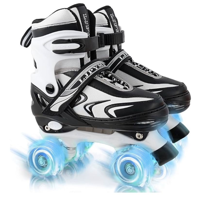 Adjustable roller skates for boys and girls Size Large(3Y-6Y US