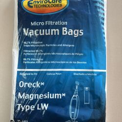Oreck Magnesium Type LW Vacuum Bags (6)
