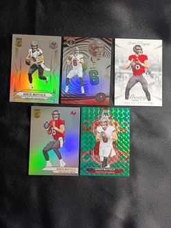 Tampa Bay Buccaneers Baker Mayfield Football Cards Set of 5 For $7