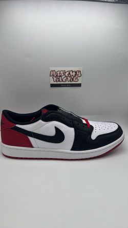 Jordan 1 Retro Low OG Black Toe (2023) Sz. 12