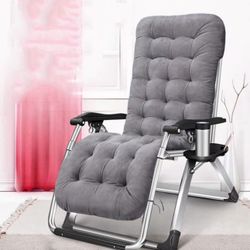 Zero Gravity Chairs Adjustable Sun Loungers Sunbed Relaxer Recliner Sling Chairs for Patio Yard Pool Multifunction with Padded Cotton Pad Breathable B