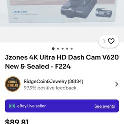 Dash Cam - New & Sealed 
