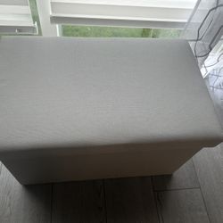 Double Storage Ottoman 