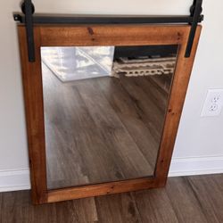 New Farmhouse Rustic style Mirror 