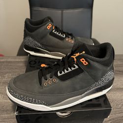 Brand New Jordan Retro 3 Fear Men’s Size 9.5