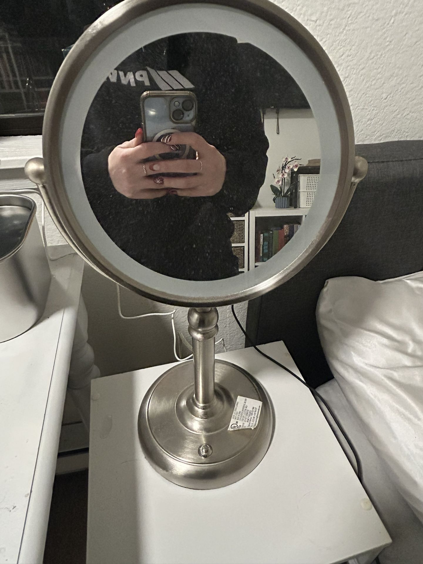Double Sided Lighted Makeup Mirror