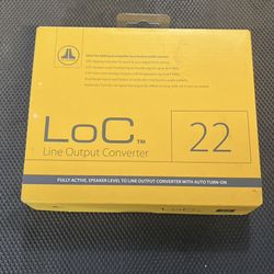 JL Audio LoC-22 Line Output Converter Auto Turn On