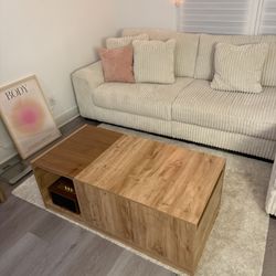 Coffee Table And Rug