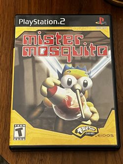 Mister Mosquito For PlayStation 2 - CIB w/ Case, Manual, and Game