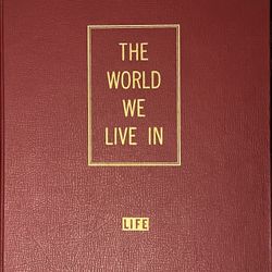 LIFE - The World We Live In  ( Hardbound )