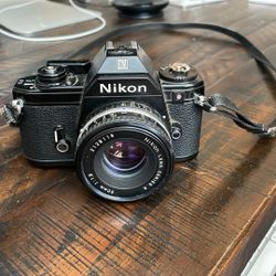 Nikon EM With 50 mm Lens