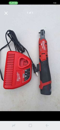 1/4 Milwaukee M12 Fuel Cordless Ratchet with Charger