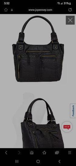 Bueno of California Washed Double Shoulder Bag