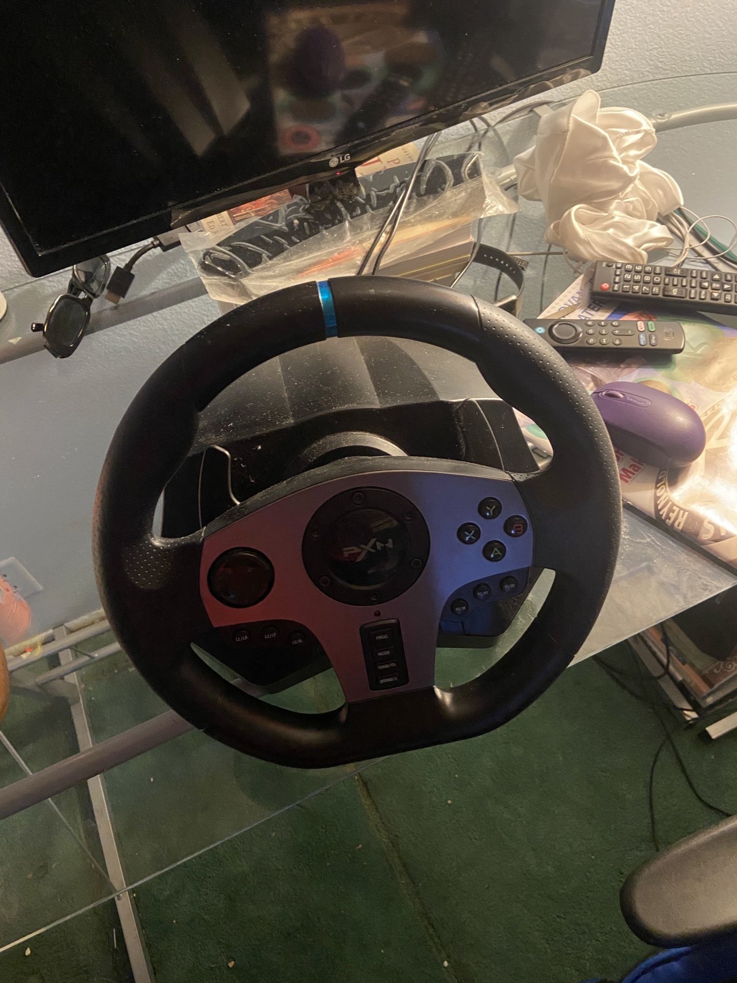 PXN V9 Steering Wheel Plus Pedals And Shifter