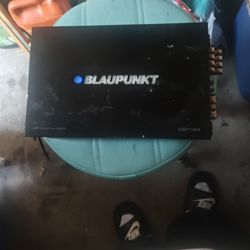 blaupunkt amp 4 channel 