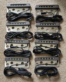 8-Pack Premium Series RGBW 7 Inch