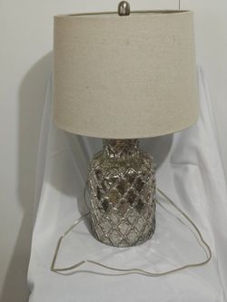 Mercury glass lamp