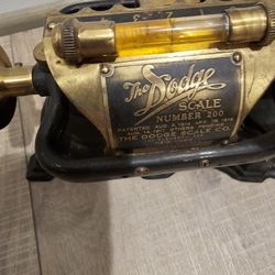 The Dodge Scale Company From 1917. Real Antique 