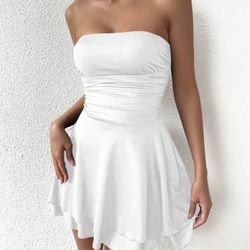 White dress