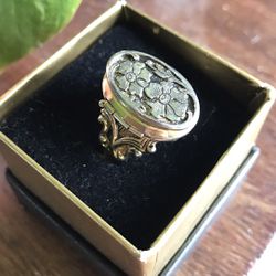 Antique Locket Ring 