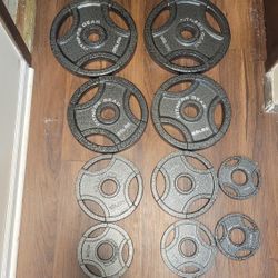 255 Lb Olympic Weights Plates