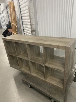 Gray Bookshelf