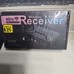 TR22 Wireless Audio Receuver & Transmitter