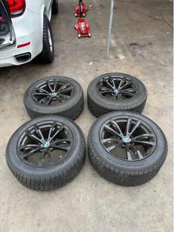 Bmw x5 x6 5x120 m sport wheels with tires