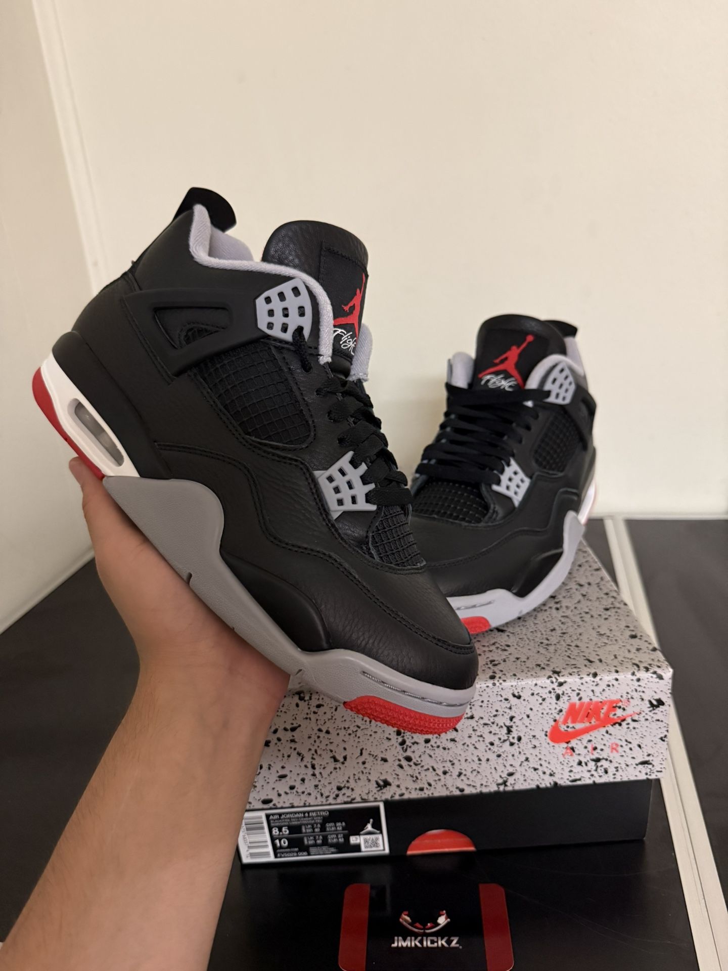 Air Jordan 4 Retro Bred Reimagined