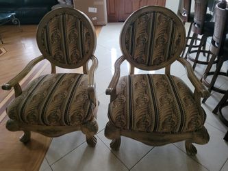 Antique Extra Wide Chairs 