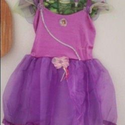 Disney Fairy Tinkerbell Friend Costume Girls 4t-6