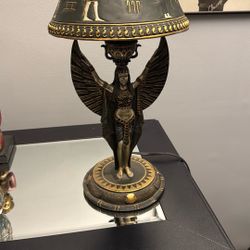 Egyptian Goddess Isis Lamp 