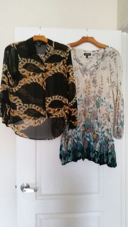 Bebe and forever 21 tops/tunic