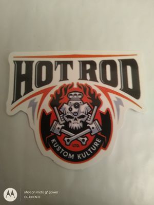 Photo NEW SMALL HIGH GLOSS SPEED SHOP HOT ROD TOOLBOX STICKER