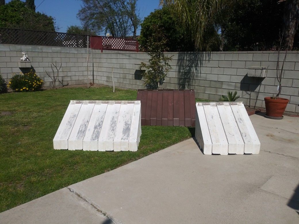 Awnings (Aluminum) for Windows or doors.