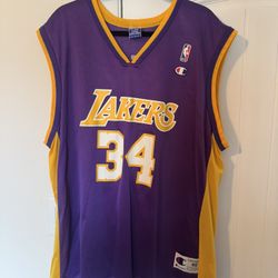 2001’s LA Lakers Shaq Jersey