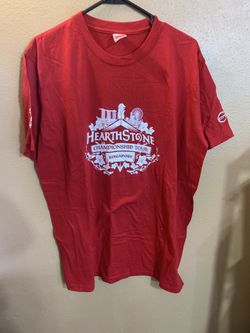 Hearthstone Championship Tour Singapore Red Graphic Tee - New 2X