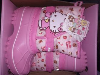 Hello Kitty Boots New Never Used $40