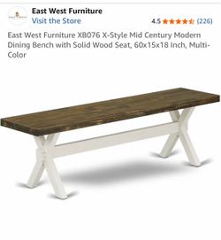 Wood Bench