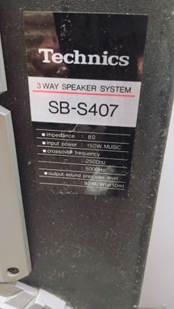 Technics speakers