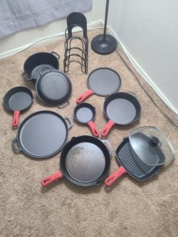 Cuisinel Cast Iron 11pc Set