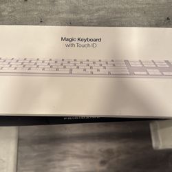 Magic Touch ID Wireless Apple Keyboard 
