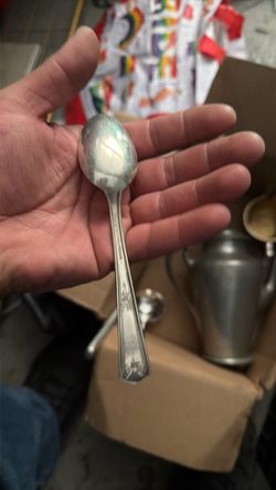 Vintage Silver-Plated Teaspoon