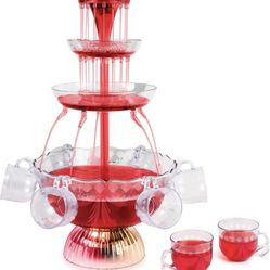 Lighted Party Drinks Fountain