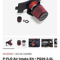 Cold Air Intake Neuspeed P-FLO Air Intake Kit For Audi & Volkswagen• PQ35 2.0L EA888.1/2 TSI