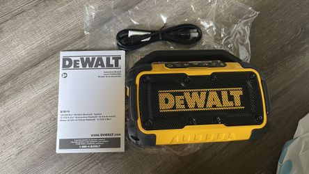 Dewalt Job site Bluetooth Speaker $90