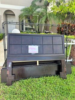 Queen bed frame