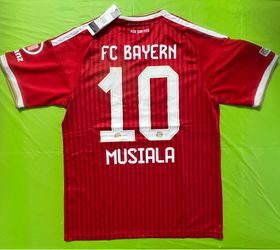 FC Bayern Musiala #10 Soccer Jersey