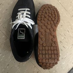 Mens Black Puma Easy Rider Size 8