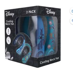 Disney Cooling Neck Fan, 2 pack